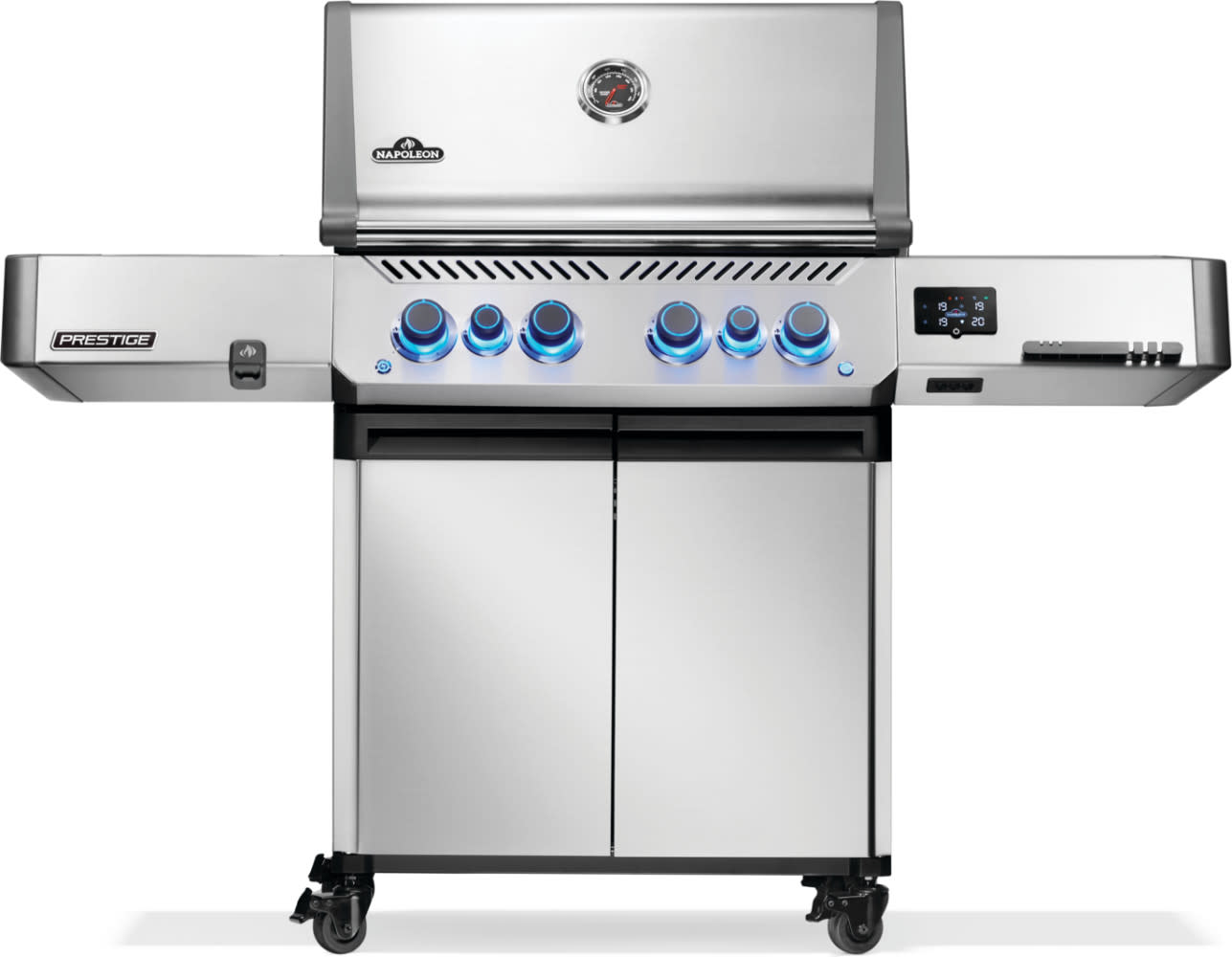Prestige® 500 Connected, Propane Grill with Infrared Side and Rear Burner